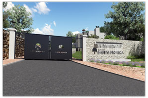 Een exclusief omheind complex