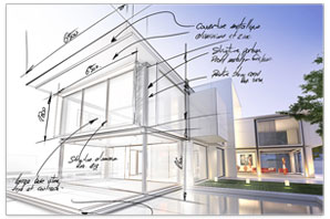 Moderne ontwerp voor buiten leven
