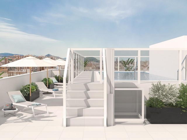 2 Bedrooms Apartment in Málaga Centro