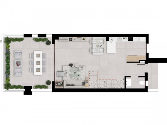 Maison mitoyenne avec 3 Chambres  à Istán