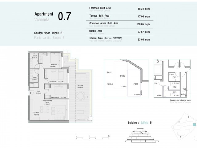 3 Schlafzimmer Apartment in Estepona