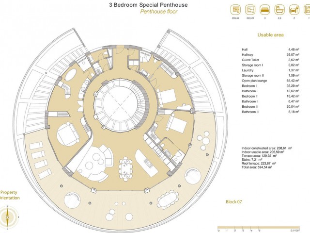 Penthouse avec 3 Chambres  à El Madroñal
