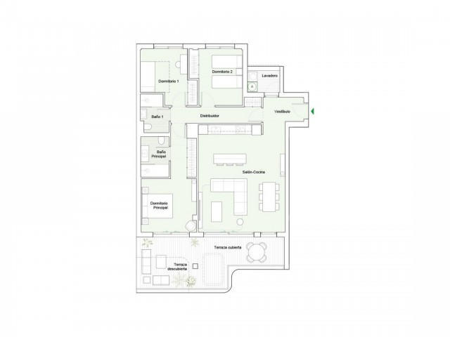 Appartement avec 2 Chambres  à Calanova Golf