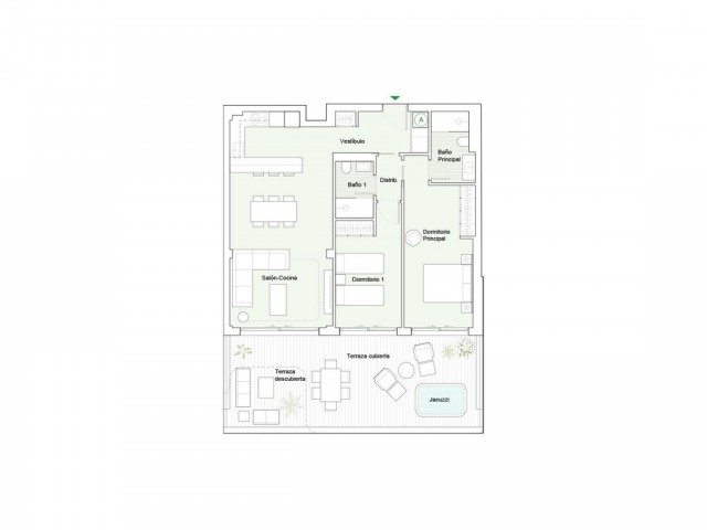 Appartement avec 2 Chambres  à Calanova Golf