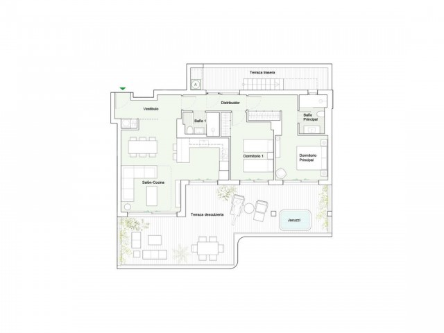 Appartement avec 2 Chambres  à Calanova Golf
