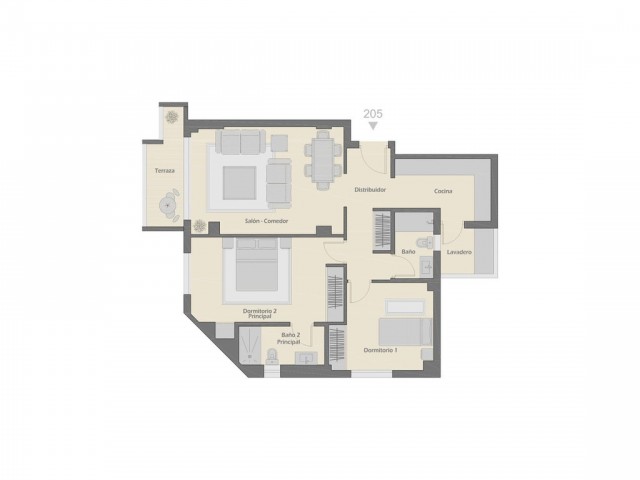 2 Bedrooms Apartment in Nueva Andalucía