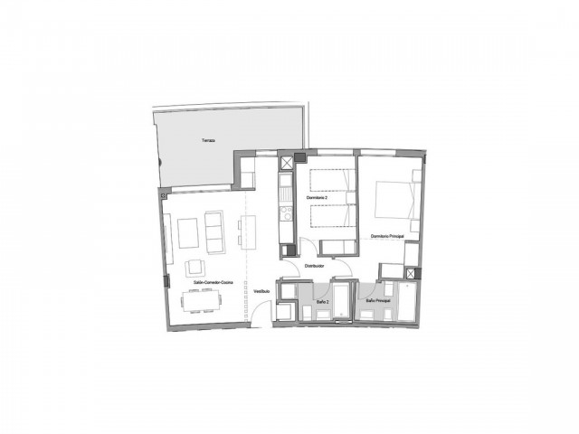 2 Bedrooms Apartment in Estepona