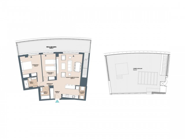 2 Schlafzimmer Apartment in Selwo