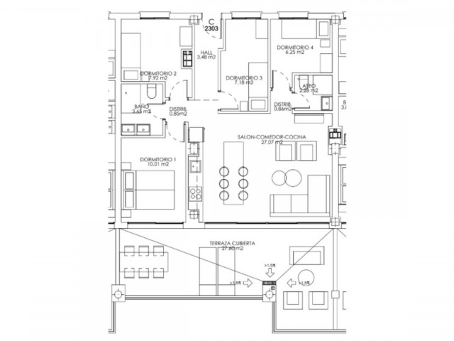 4 Bedrooms Apartment in Mijas Costa