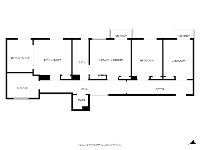 Appartement avec 3 Chambres  à Málaga