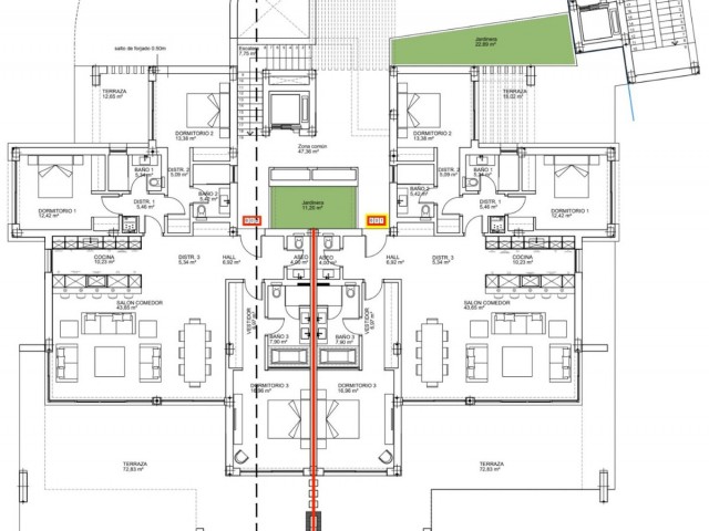 3 Schlafzimmer Apartment in Ojén