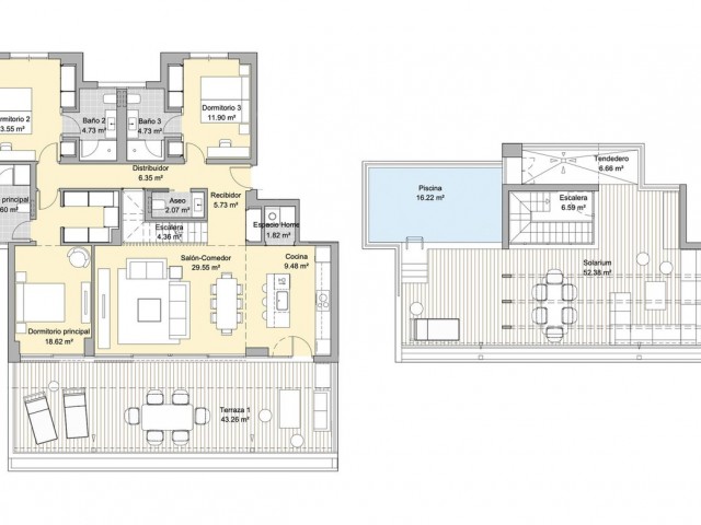 3 Bedrooms Apartment in Marbella