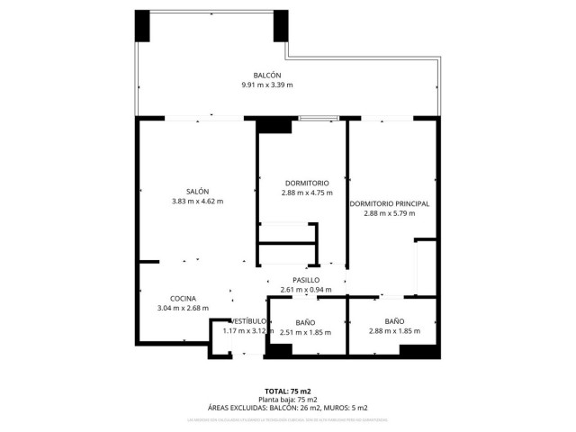 2 Bedrooms Apartment in Benalmadena Pueblo