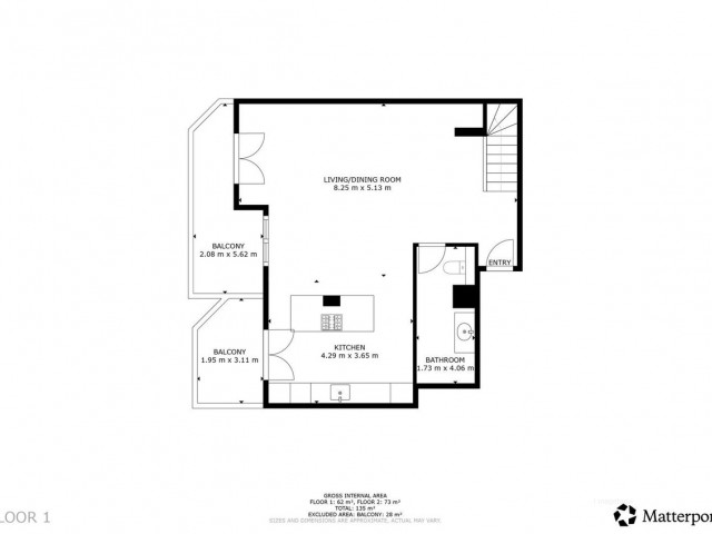 Penthouse avec 3 Chambres  à Torrequebrada