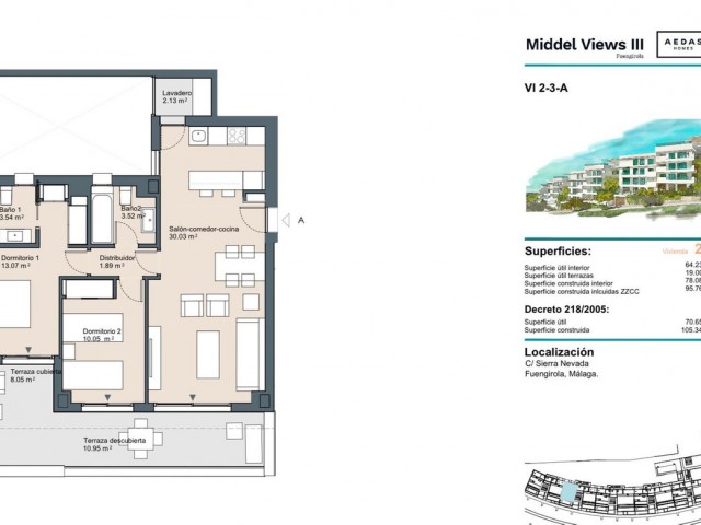 2 Bedrooms Apartment in Fuengirola