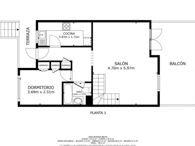 3 Schlafzimmer Apartment in Casares Playa