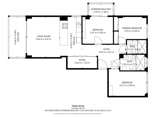 Appartement avec 3 Chambres  à Carvajal